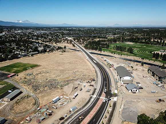 looking over empire to the west