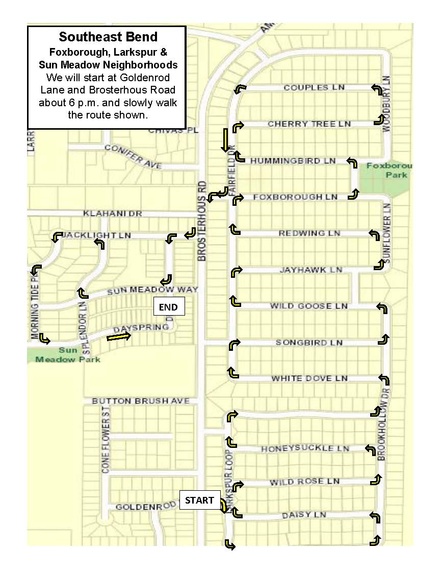 Santa South Map 2024