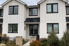 Example of infill housing building