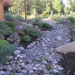 Swail on a residential property.