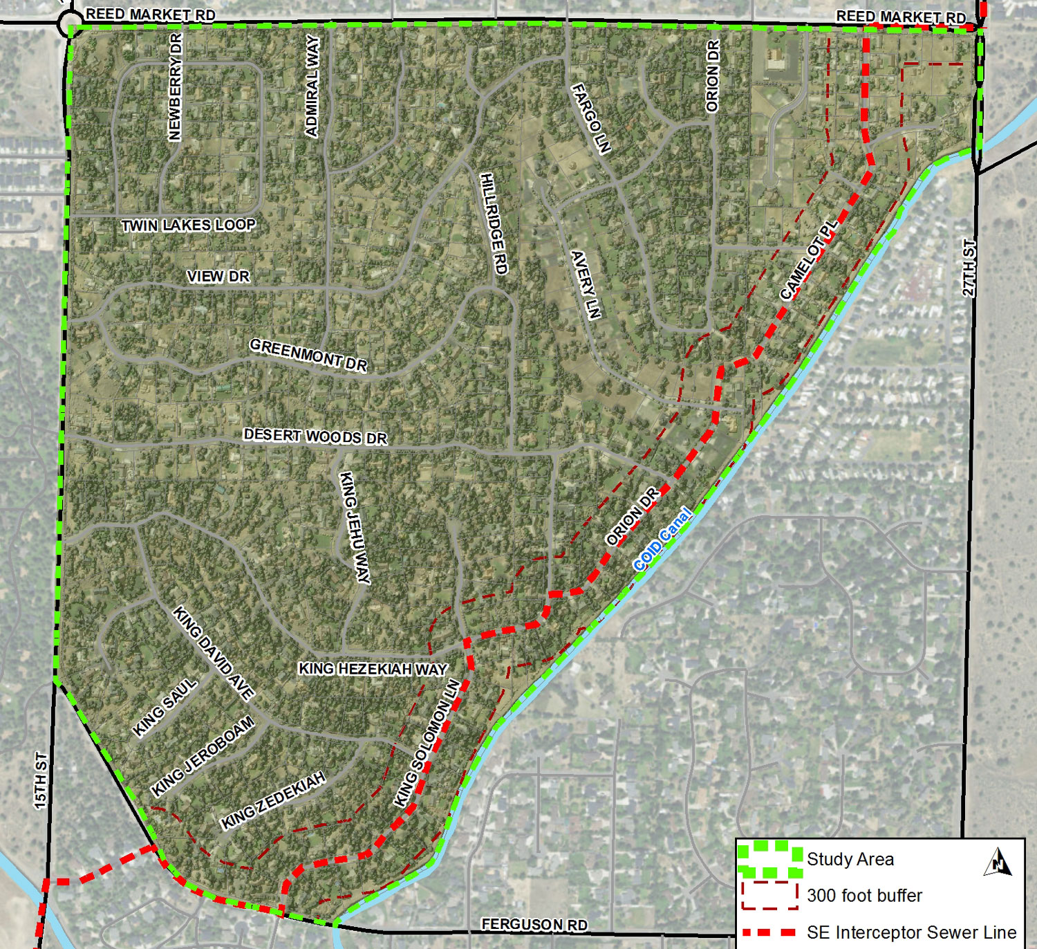 Septic to Sewer Study Area A1
